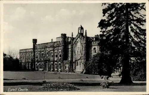 Ak Ewell Surrey England, Ewell Castle