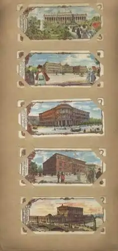 Sammelbilderalbum für Morgenpost Karten-Serien, Ullstein-Verlag, Berliner Morgenpost 1900