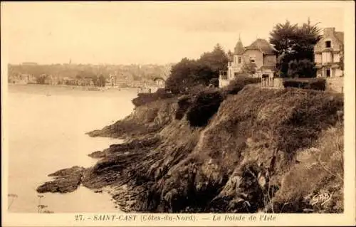 10 alte Ansichtskarten Saint Cast Côtes-d’Armor, diverse Ansichten