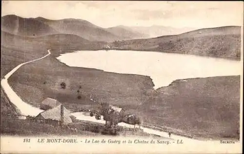 10 alte Ansichtskarten Le Mont Dore Puy de Dôme, diverse Ansichten