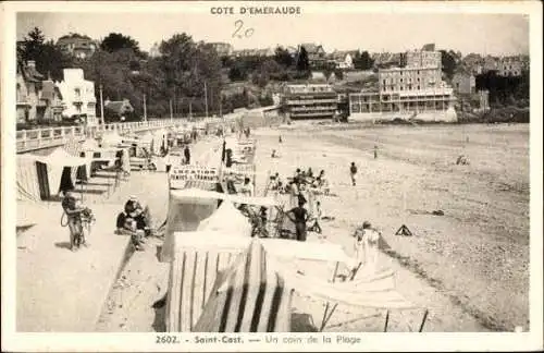 10 alte Ansichtskarten Saint Cast en Côtes d'Armor, diverse Ansichten