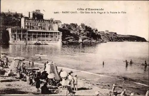10 alte Ansichtskarten Saint Cast en Côtes d'Armor, diverse Ansichten