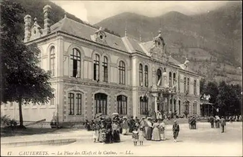 10 alte Ansichtskarten Cauterets Hautes Pyrénées, diverse Ansichten