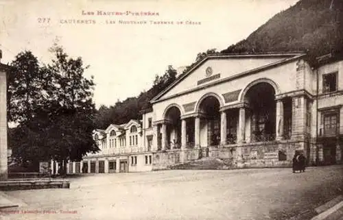 10 alte Ansichtskarten Cauterets Hautes Pyrénées, diverse Ansichten