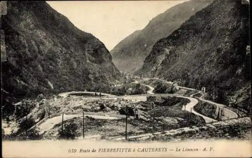 10 alte Ansichtskarten Cauterets Hautes Pyrénées, diverse Ansichten