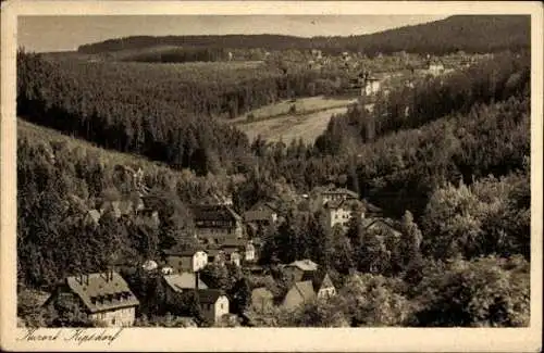 5 alte Ansichtskarten, Kipsdorf und Bärenfels im Erzgebirge, diverse Ansichten