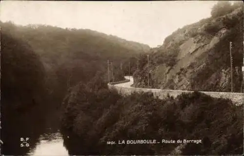 10 alte Ansichtskarten La Bourboule Puy de Dôme, diverse Ansichten