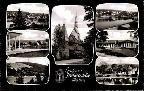 10 alte Ansichtskarten Hahnenklee Bockswiese Goslar, diverse Ansichten