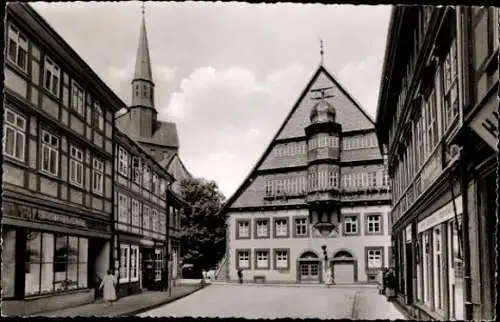 4 alte Ansichtskarten Osterode in Niedersachsen, Diverse Ansichten