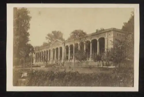 CdV Foto Baden-Baden, Trinkhalle im Baden-Badener Kurgarten