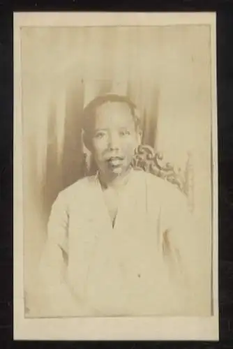 China - Originalphotographie - August Sachtler, um 1864 - Penang, junger Chinese