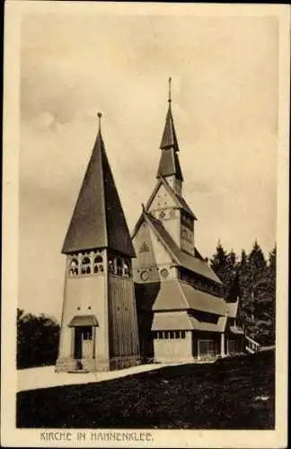 5 alte Ansichtskarten Hahnenklee Bockswiese Goslar, Diverse Ansichten