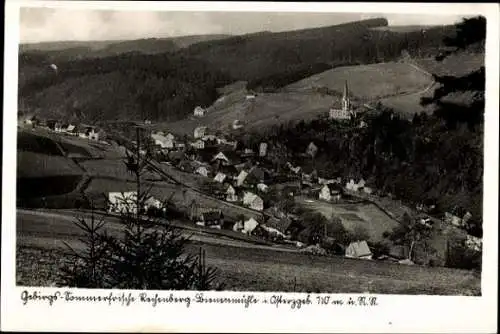 4 alte Ansichtskarten Rechenberg Bienenmühle Erzgebirge, Diverse Ansichten