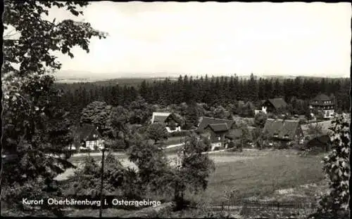 10 alte Ansichtskarten Bärenburg Altenberg im Erzgebirge, Diverse Ansichten