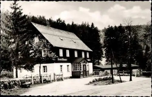 10 alte Ansichtskarten Bärenburg Altenberg im Erzgebirge, Diverse Ansichten