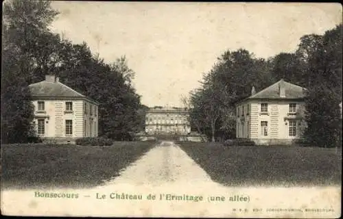 10 alte Ansichtskarten Bonsecours Seine Maritime, Diverse Ansichten