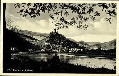 6 alte Ansichtskarten Cochem im Landkreis Cochem Zell, Diverse Ansichten