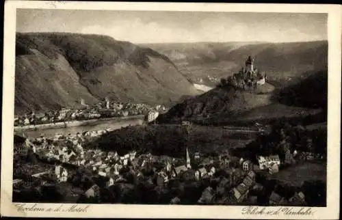 6 alte Ansichtskarten Cochem im Landkreis Cochem Zell, Diverse Ansichten