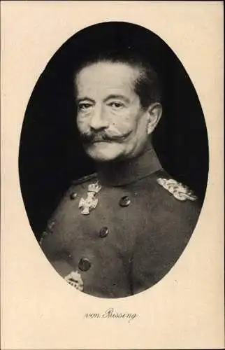 Ak Generaloberst Moritz von Bissing, Portrait