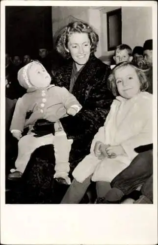 Ak Prinzessin Martgriet und Marijke der Niederlande, Dezember 1948