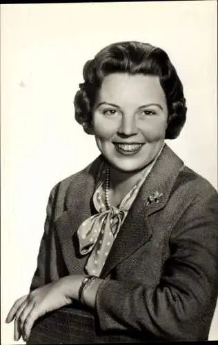 Ak Prinzessin Beatrix der Niederlande, Portrait