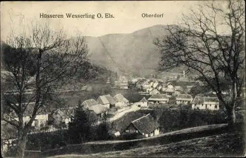 Ak Husseren Wesserling Hüsseren Wesserling Elsass Haut Rhin, Oberdorf