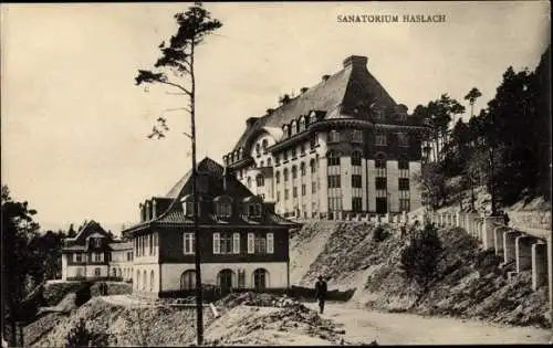 Ak Haslach an der Mühl in Oberösterreich, Sanatorium