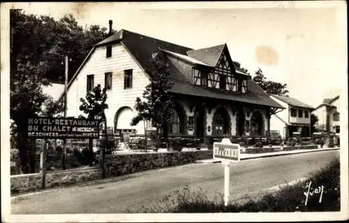 Ak Elsass Haut Rhin, Col de la Schlucht, Schluchtpass, l'Hôtel du Chalet