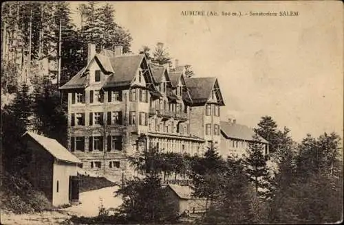 Ak Aubure Altweier Elsass Haut Rhin, Sanatorium Salem