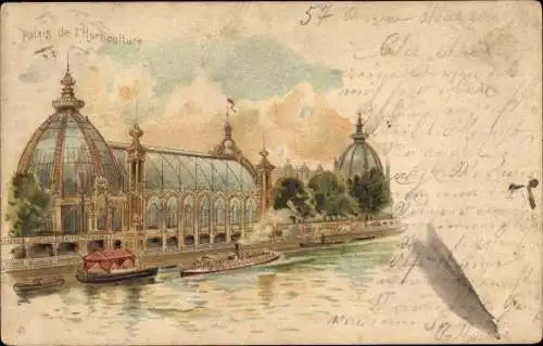 Litho Paris, Palais de l'Horticulture, Seinepartie