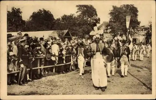 Ak Sélestat Schlettstadt Elsass Bas Rhin, Fêtes du Tricentenaire Français 1934, Régiment Général