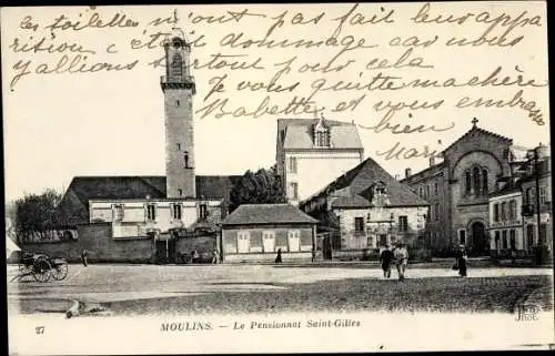 Ak Moulins Allier, Le Pensionnat Saint Gilles, Neurdein Frères 27