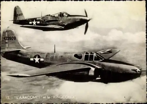 Ak L'Airacomet et le Kingcobra, Bell P 59, Amerikanische Militärflugzeuge, Jagdflugzeuge, 422609