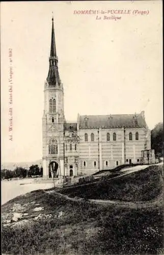 Ak Domrémy la Pucelle Vosges, La Basilique, Basilika 