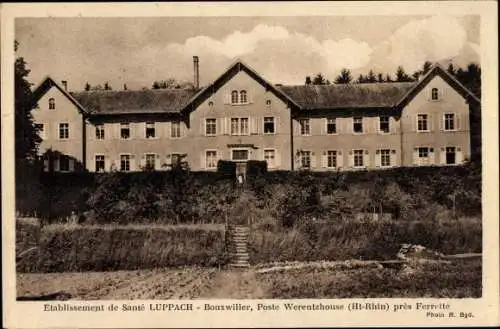 Ak Bouxwiller Buchsweiler Elsass Bas Rhin, Etablissement de Santé Luppach
