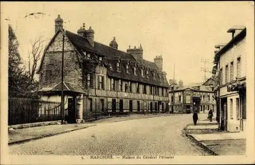 Ak Maromme Seine Maritime, Maison du Général Pélissier