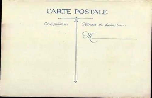 Ak General Castenlau, Joffre, Pau, Französische Heerführer