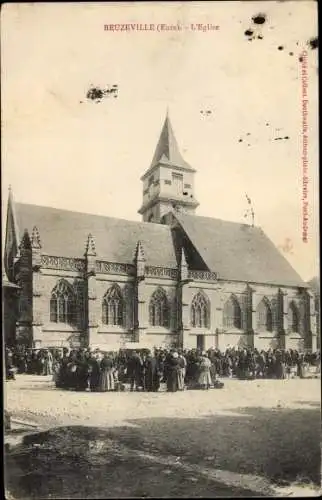 Ak Beuzeville Eure, L'Eglise