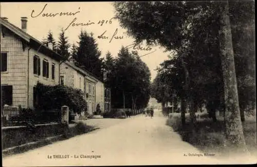 Ak Le Thillot Vosges, La Champagne