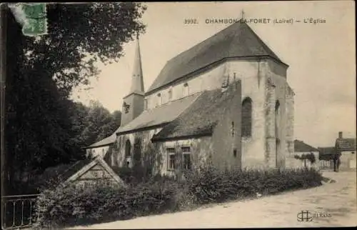 Ak Chambon Loiret, L'Eglise