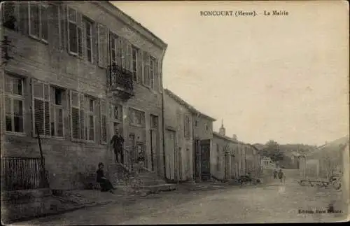 Ak Boncourt sur Meuse Meuse, La Mairie