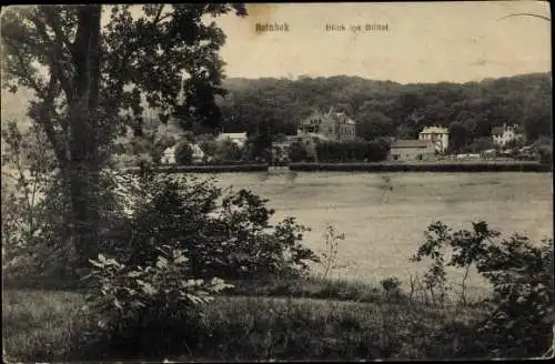 Ak Reinbek in Schleswig Holstein, Blick zum Ort