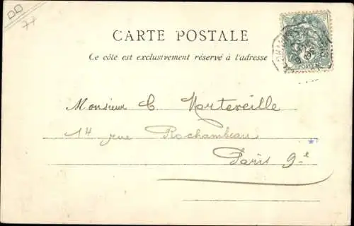 Ak Brie Comte Robert Seine et Marne, Vue panoramique