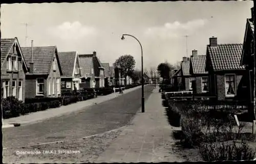 Foto Ak Oostwold Groningen Niederlande, Ericalaan