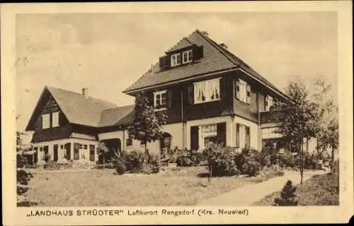 Ak Rengsdorf im Westerwald, Landhaus Strüdter, Außenansicht