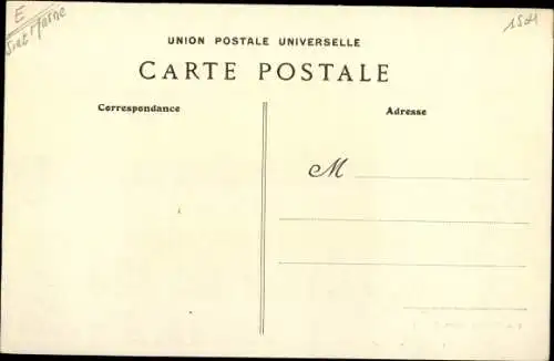 Ak Moret-sur-Loing Seine et Marne, L'Avenue de Chemin de Fer et l'Hotel du Cheval Noir