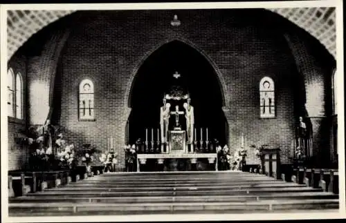 Ak Amsterdamscheveld Erica Drenthe Niederlande, Eerherstei Altaar