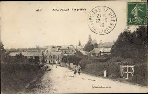 Ak Anctoville Calvados, Vue generale