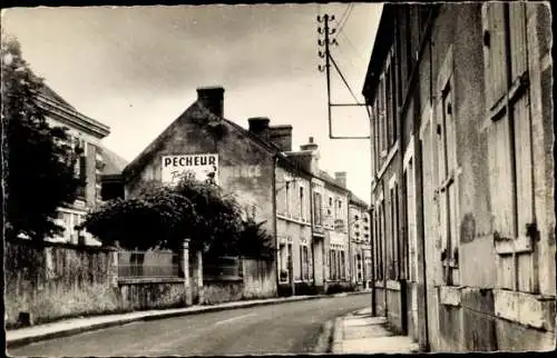 Ak La Ferté-Saint-Cyr Loir-et-Cher, Hotel du Commerce