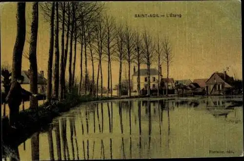 Ak Saint Agil Loir et Cher, L'Etang